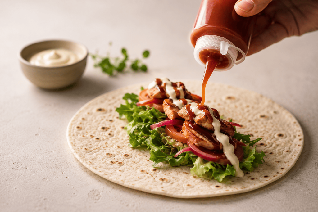 Chicken taco