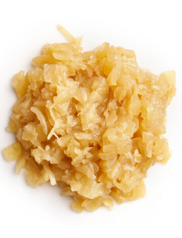 Onions caramelized