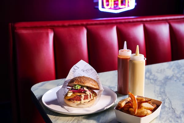 Plant-based burger