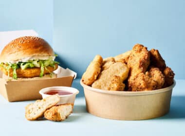 Perfecting a plant-based nugget?