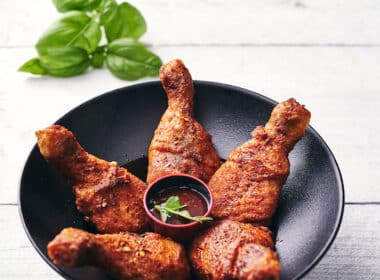 How to put the crunch into chicken wings?