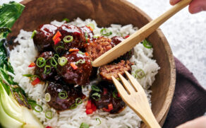 Hybrid minced meat balls
