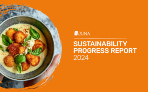 Sustainability report cover page
